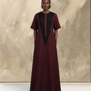 Shield Panel Kaftan
